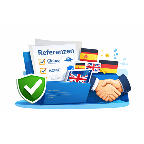 Referenzen Grafik